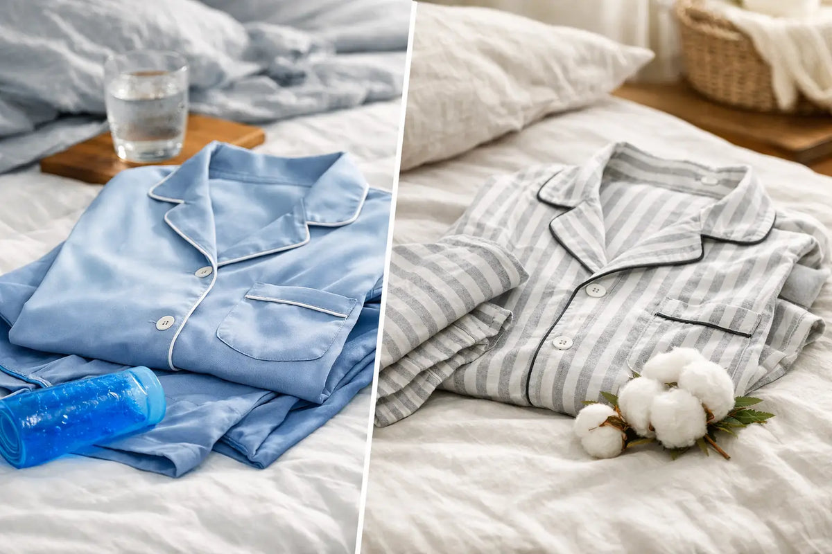Cooling Pajamas vs Cotton Pajamas: Which Wins?