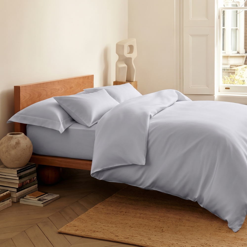 Premium 90 GSM Microfiber Solid Colour Bedding Sets
