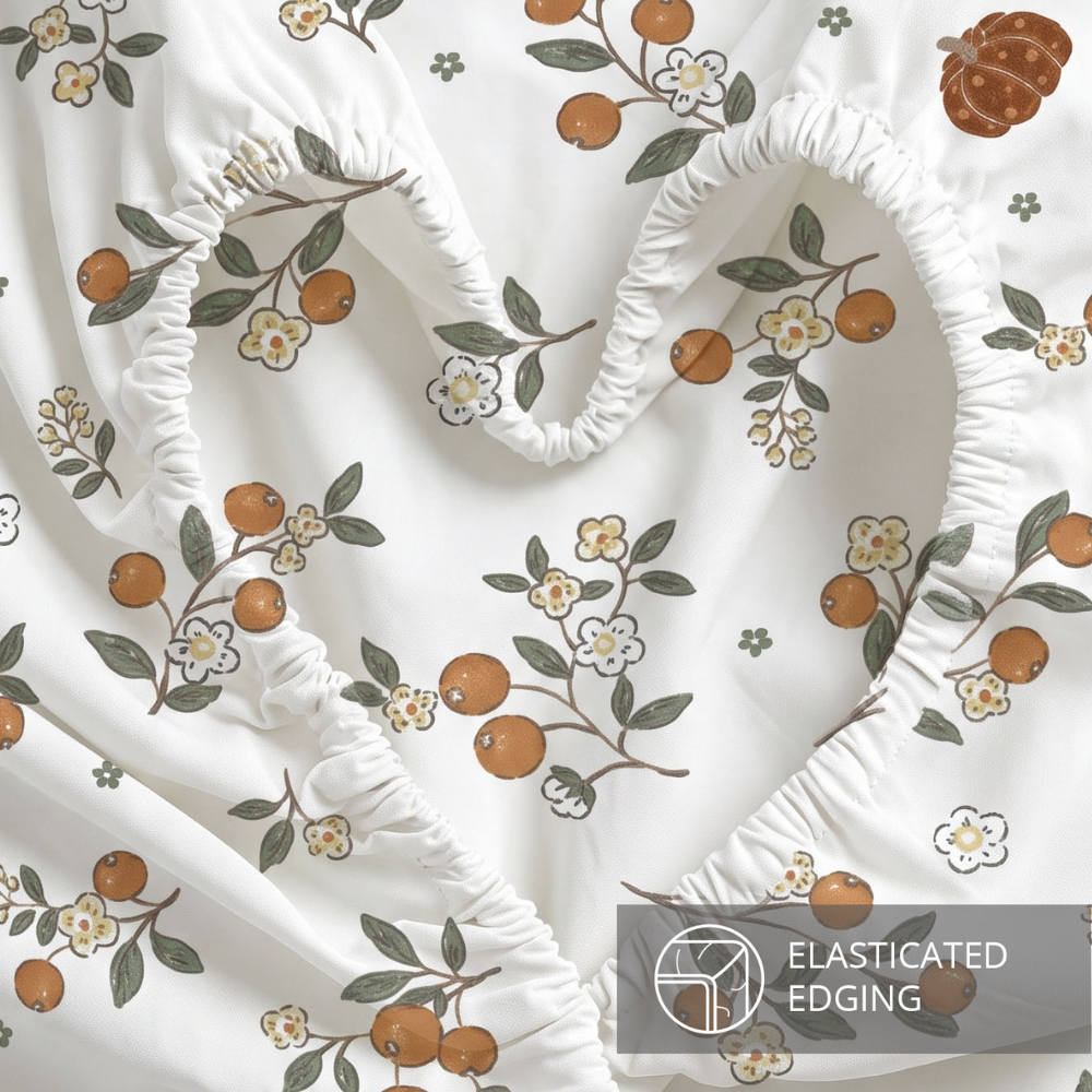 Inspire Ellery 100% Cotton Fitted Sheet Set