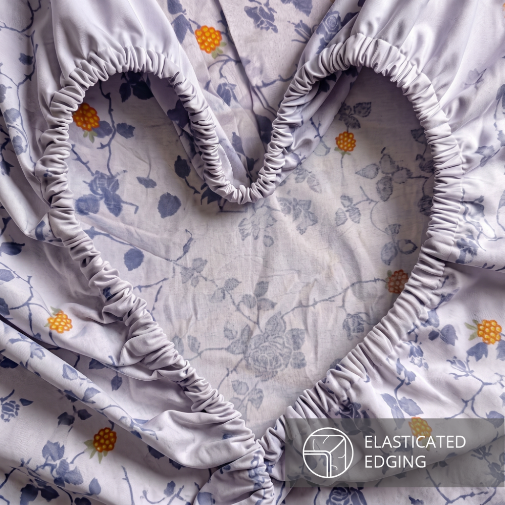Inspire Eruca 100% Cotton Fitted Sheet Set
