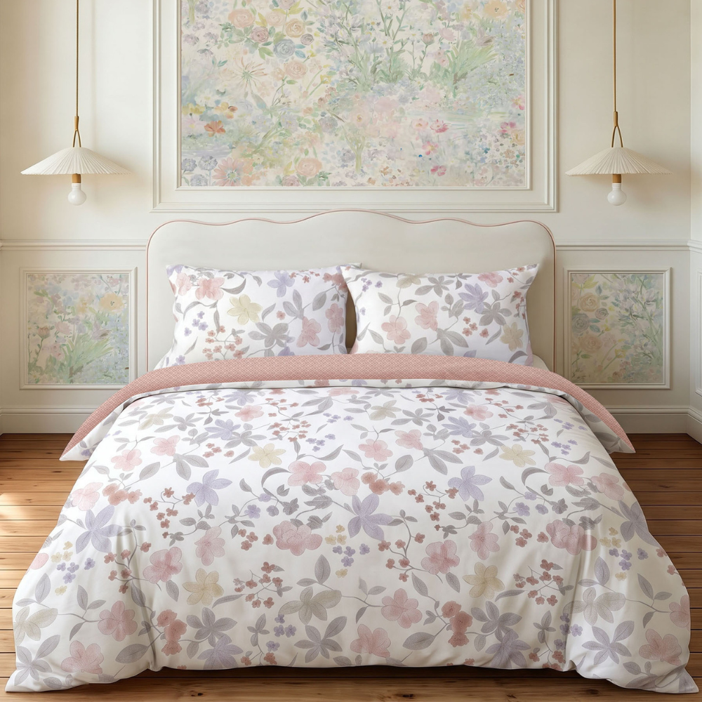 Inspire Jorie 100% Cotton Quilt Cover Set