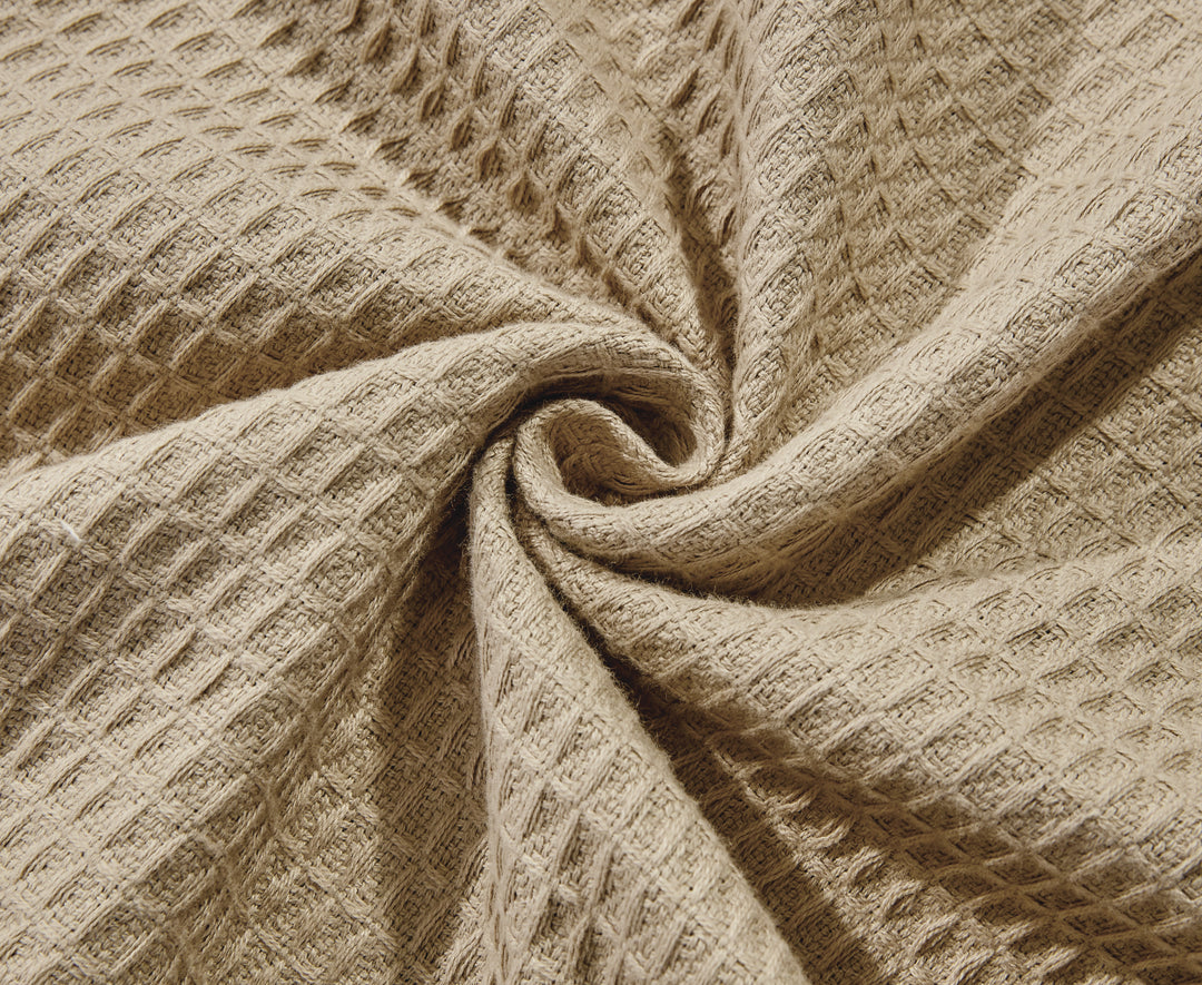 Aussino 100% Cotton Waffle Weave Thermal Blanket - Aussino Malaysia