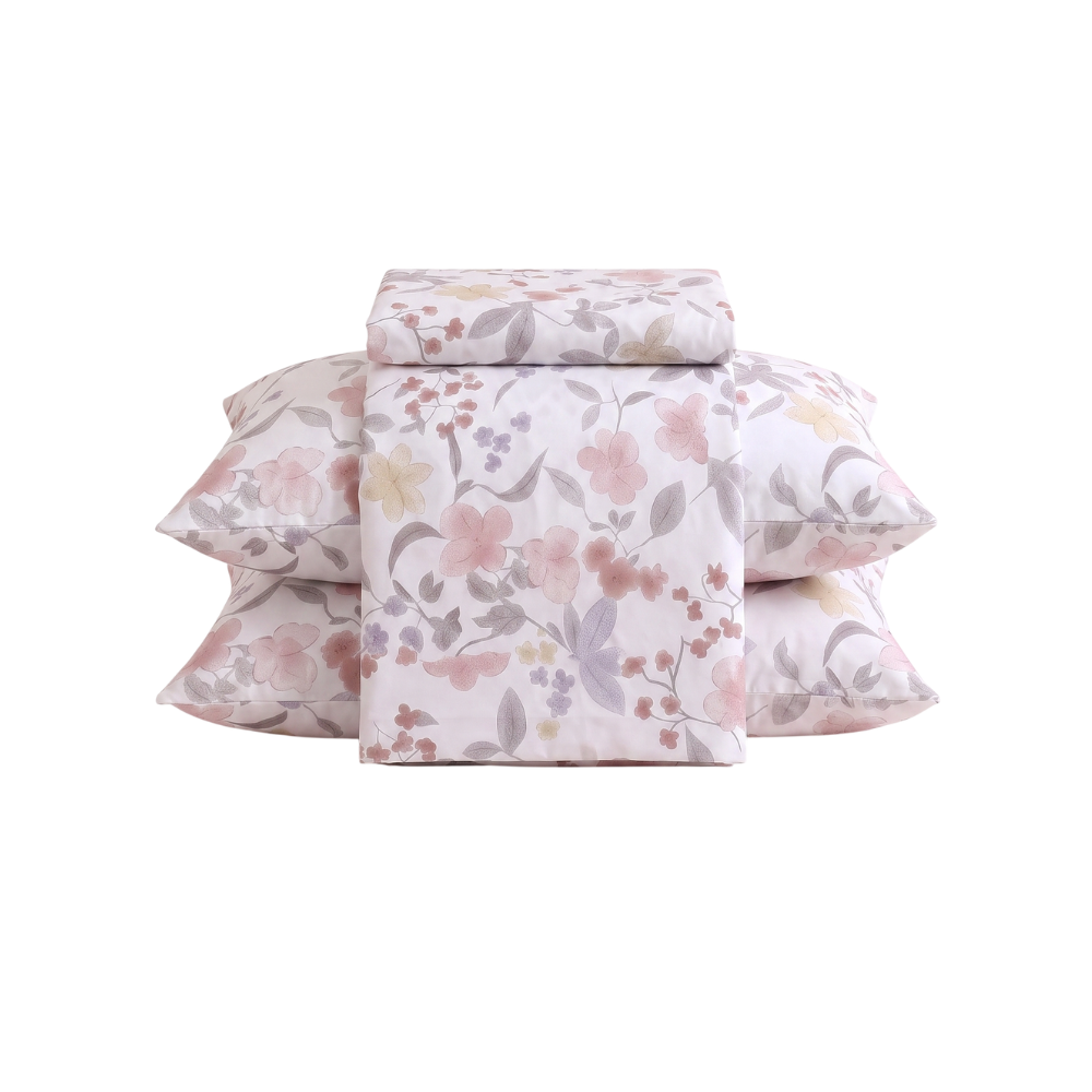 Inspire Jorie 100% Cotton Fitted Sheet Set