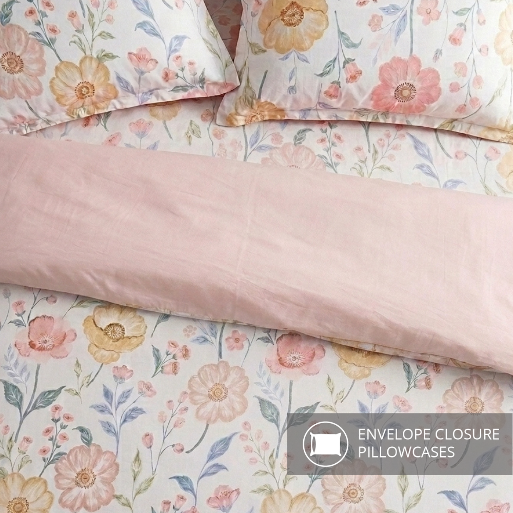 Inspire Orielle 100% Cotton Quilt Cover Set