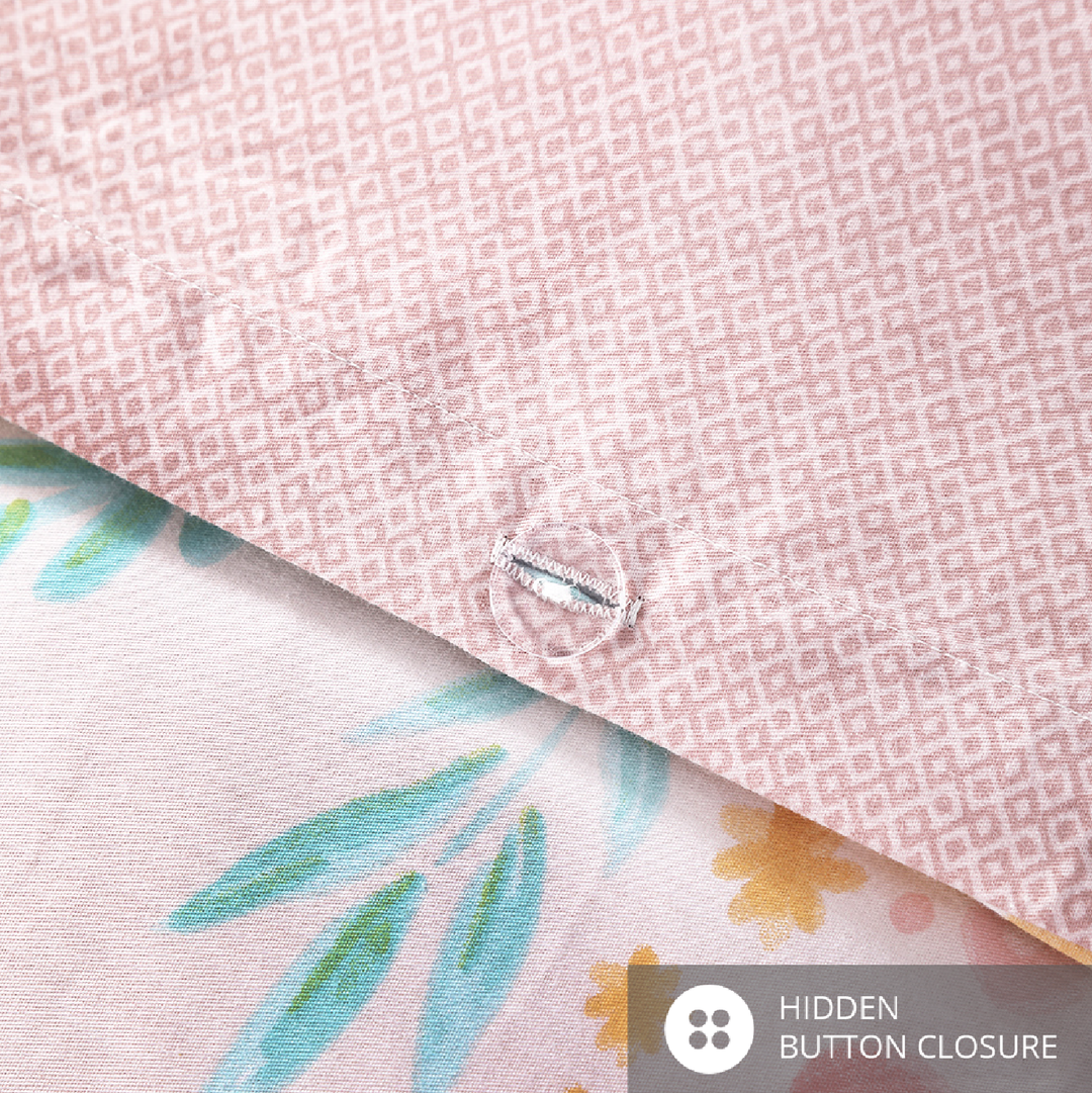 Aussino Kids Blush 100% Cotton Quilt Cover Set
