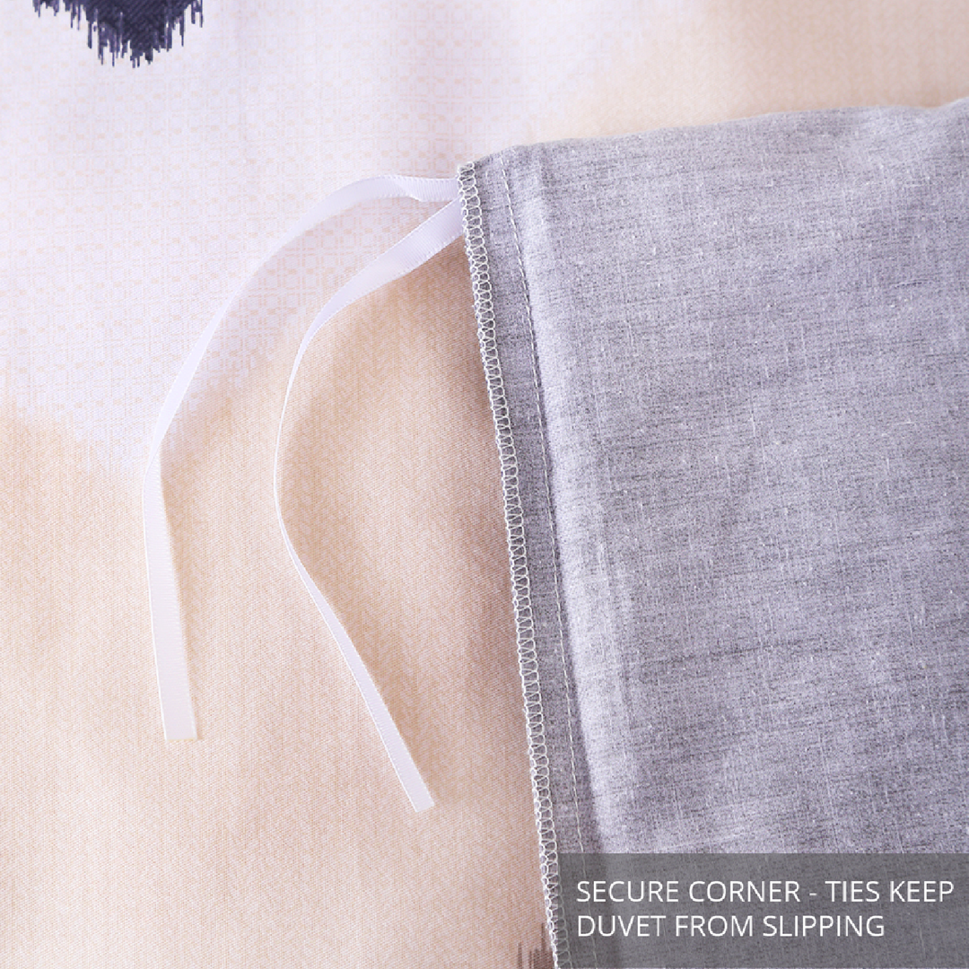 Inspire Dante 100% Cotton Quilt Cover Set