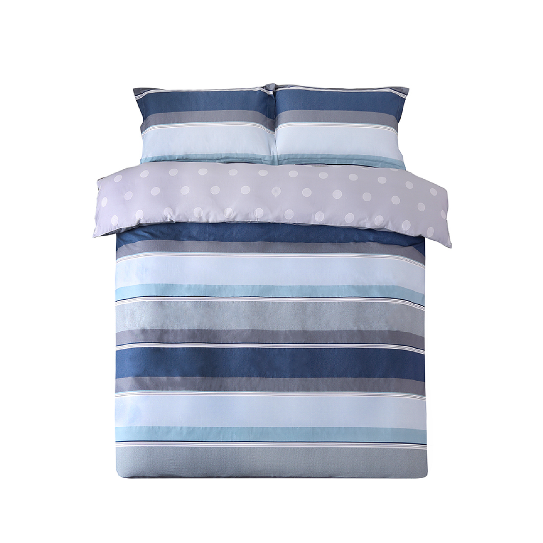Contempo Dexter 100% Cotton Quilt Cover Set