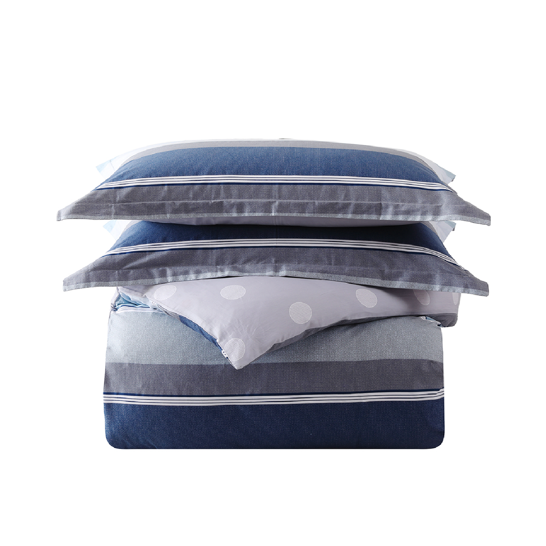 Contempo Dexter 100% Cotton Quilt Cover Set