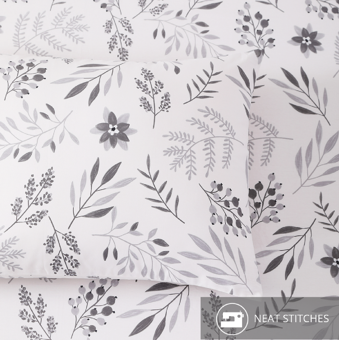 Contempo Elowen 100% Cotton Fitted Sheet Set