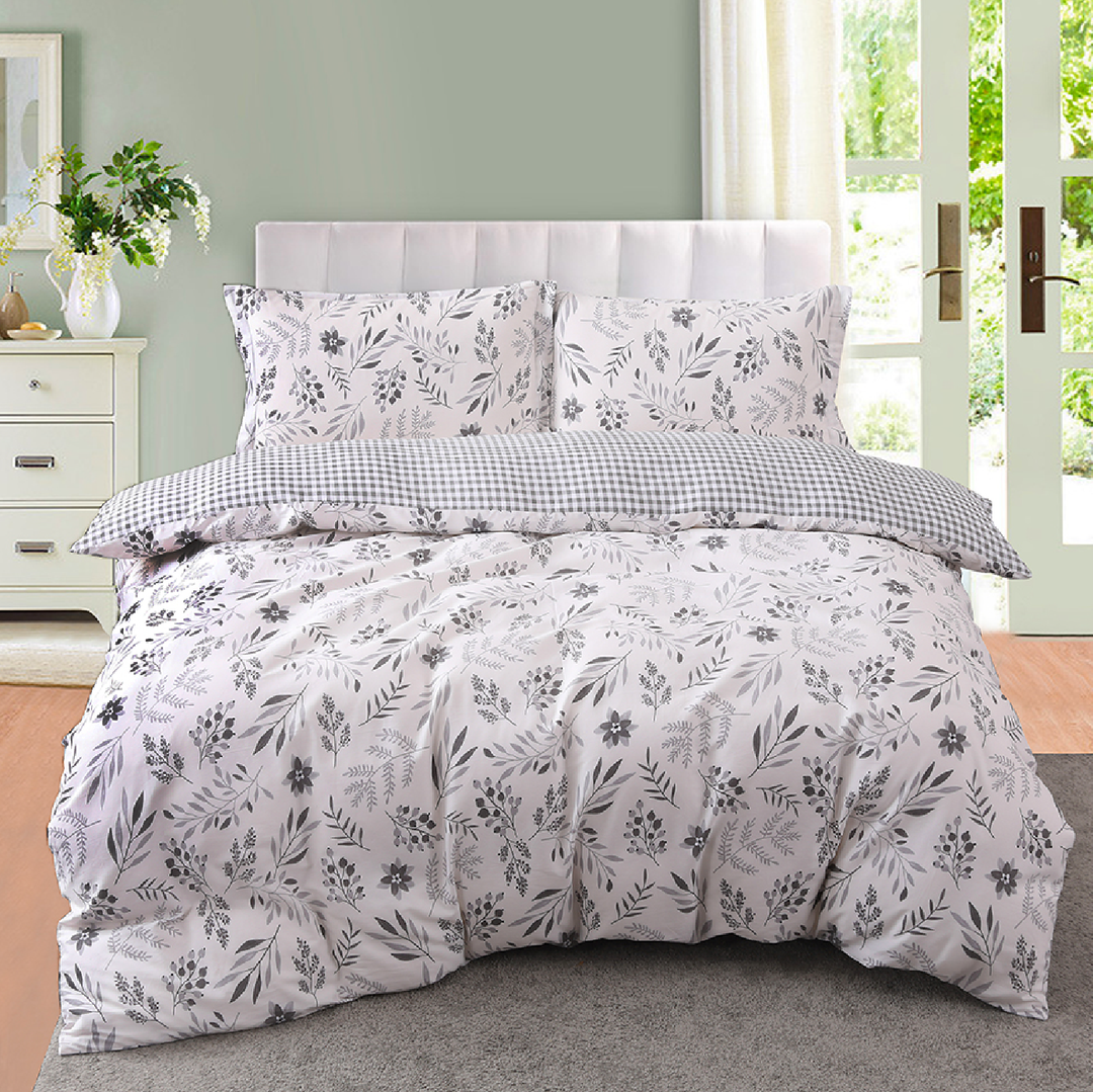 Contempo Elowen 100% Cotton Quilt Cover Set