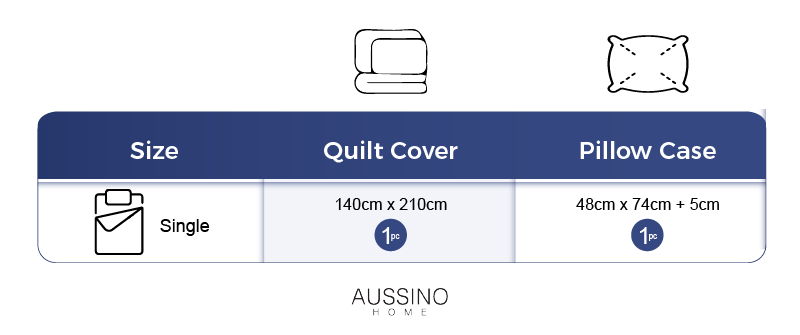 Aussino Kids Ahoy 100% Cotton Quilt Cover Set