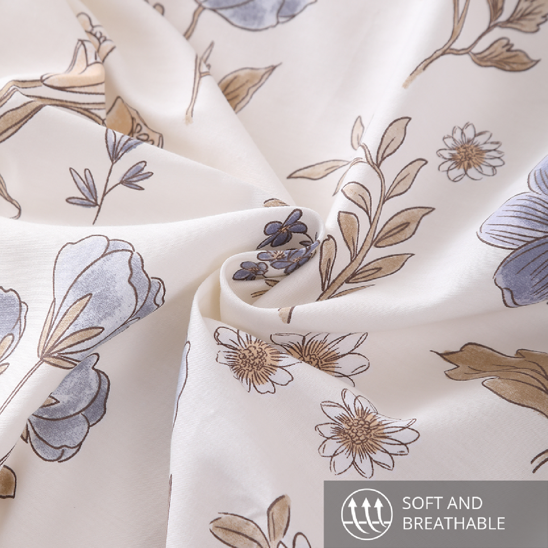 Contempo Fenella 100% Cotton Quilt Cover Set
