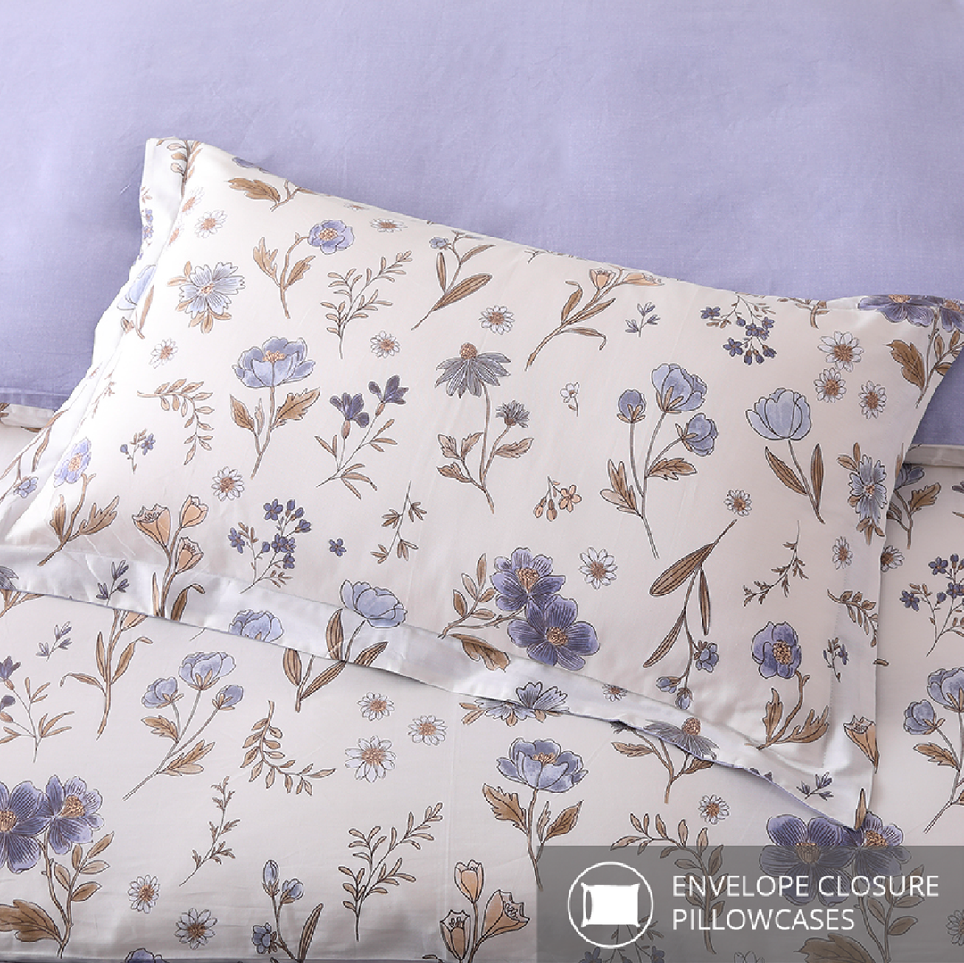 Contempo Fenella 100% Cotton Quilt Cover Set