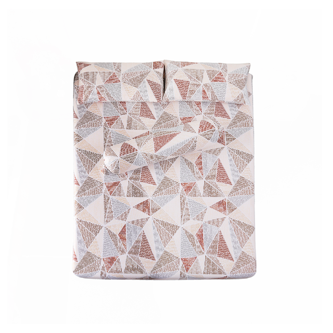 Inspire Hansen 100% Cotton Fitted Sheet Set