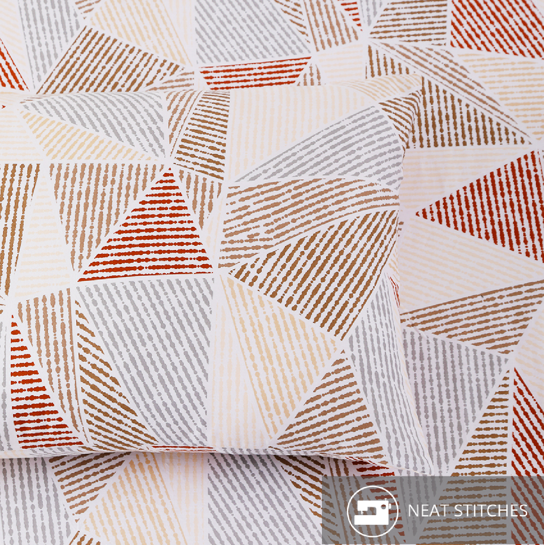 Inspire Hansen 100% Cotton Fitted Sheet Set