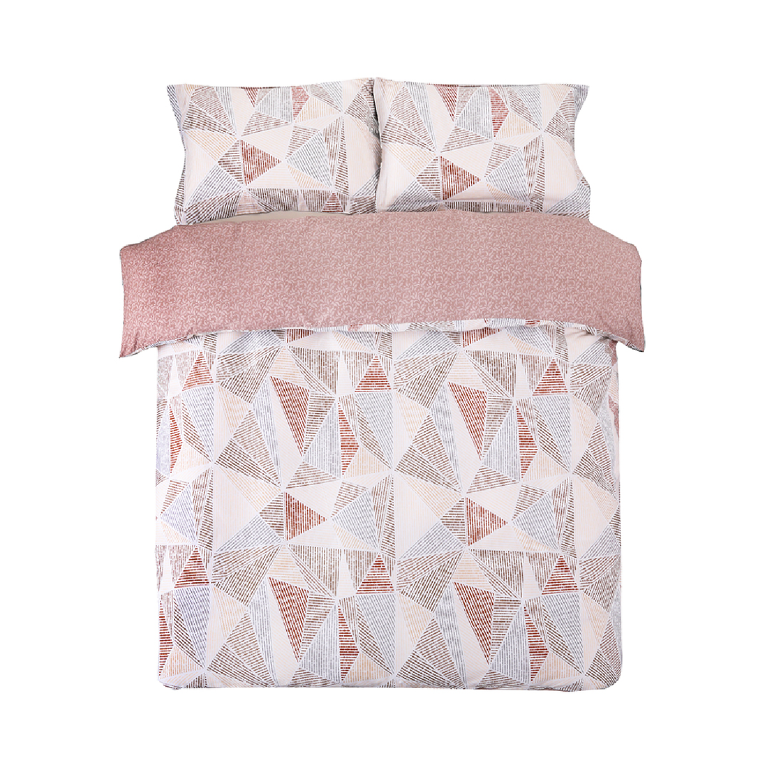 Inspire Hansen 100% Cotton Quilt Cover Set