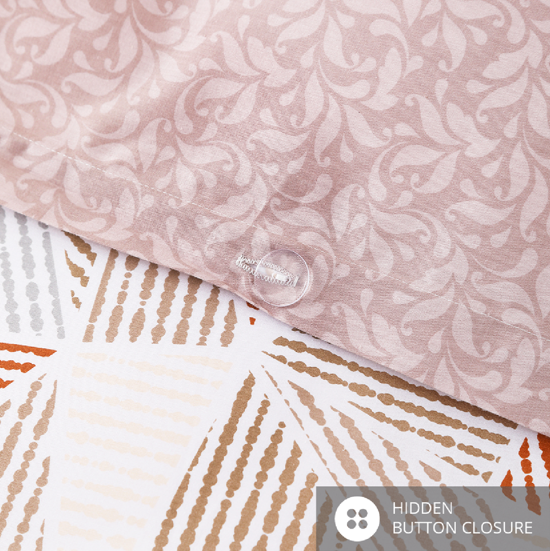 Inspire Hansen 100% Cotton Quilt Cover Set