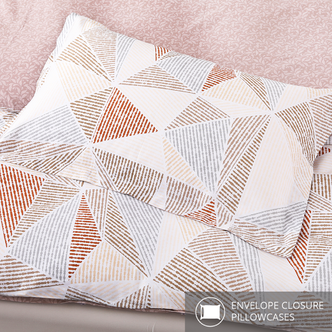 Inspire Hansen 100% Cotton Quilt Cover Set