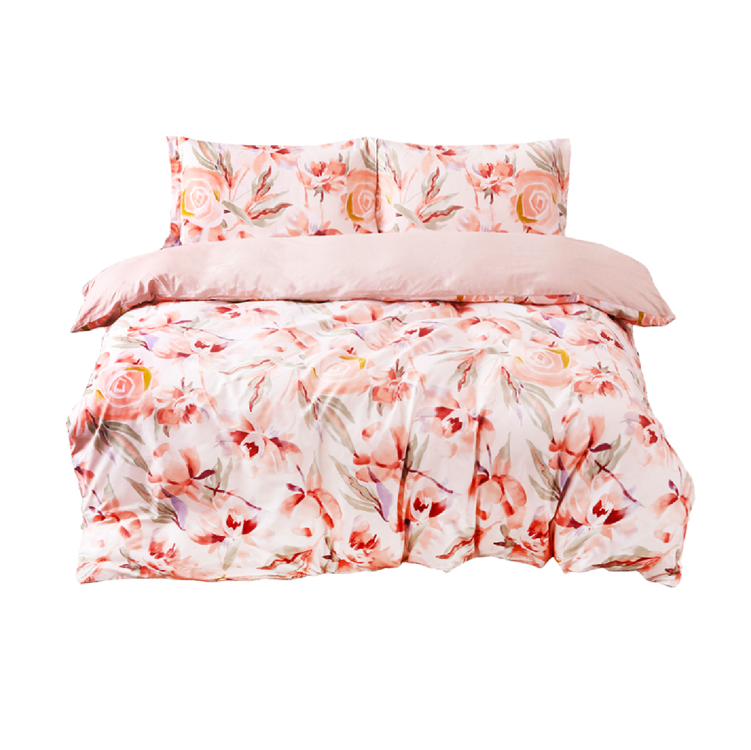 Contempo Helena 100% Cotton Quilt Cover Set
