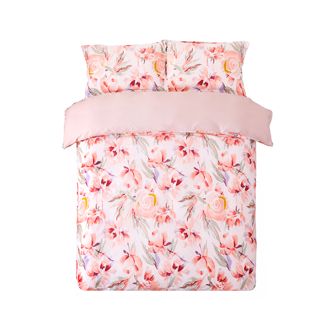Contempo Helena 100% Cotton Quilt Cover Set