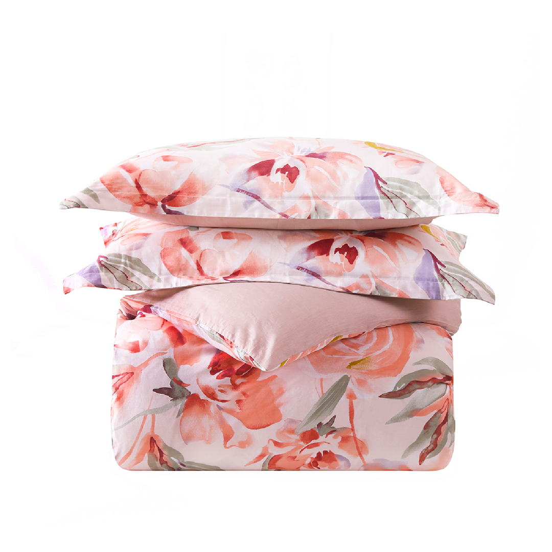 Contempo Helena 100% Cotton Quilt Cover Set