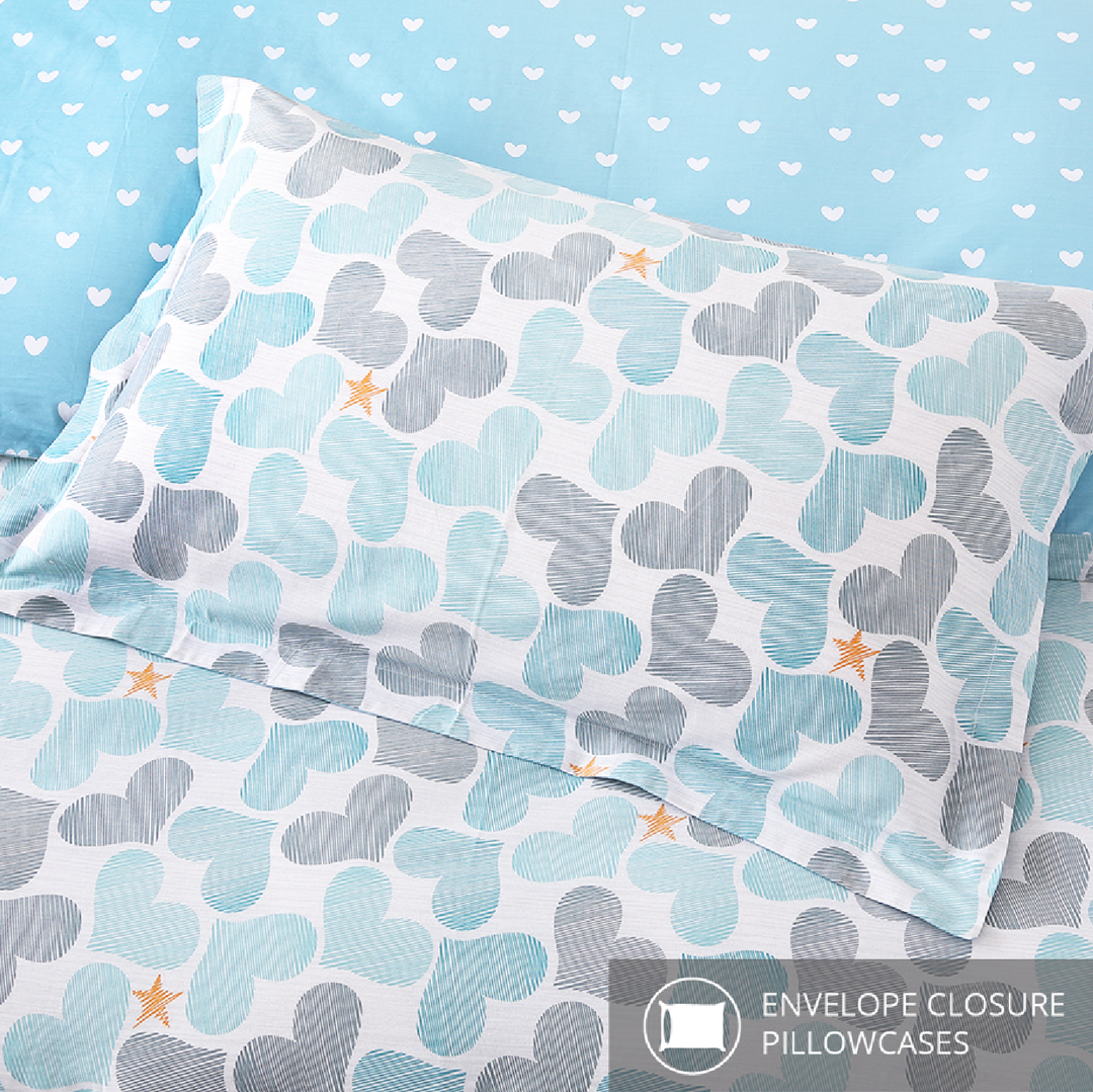 ⚡FLASH SALE⚡ Inspire Jacca 100% Cotton Quilt Cover Set