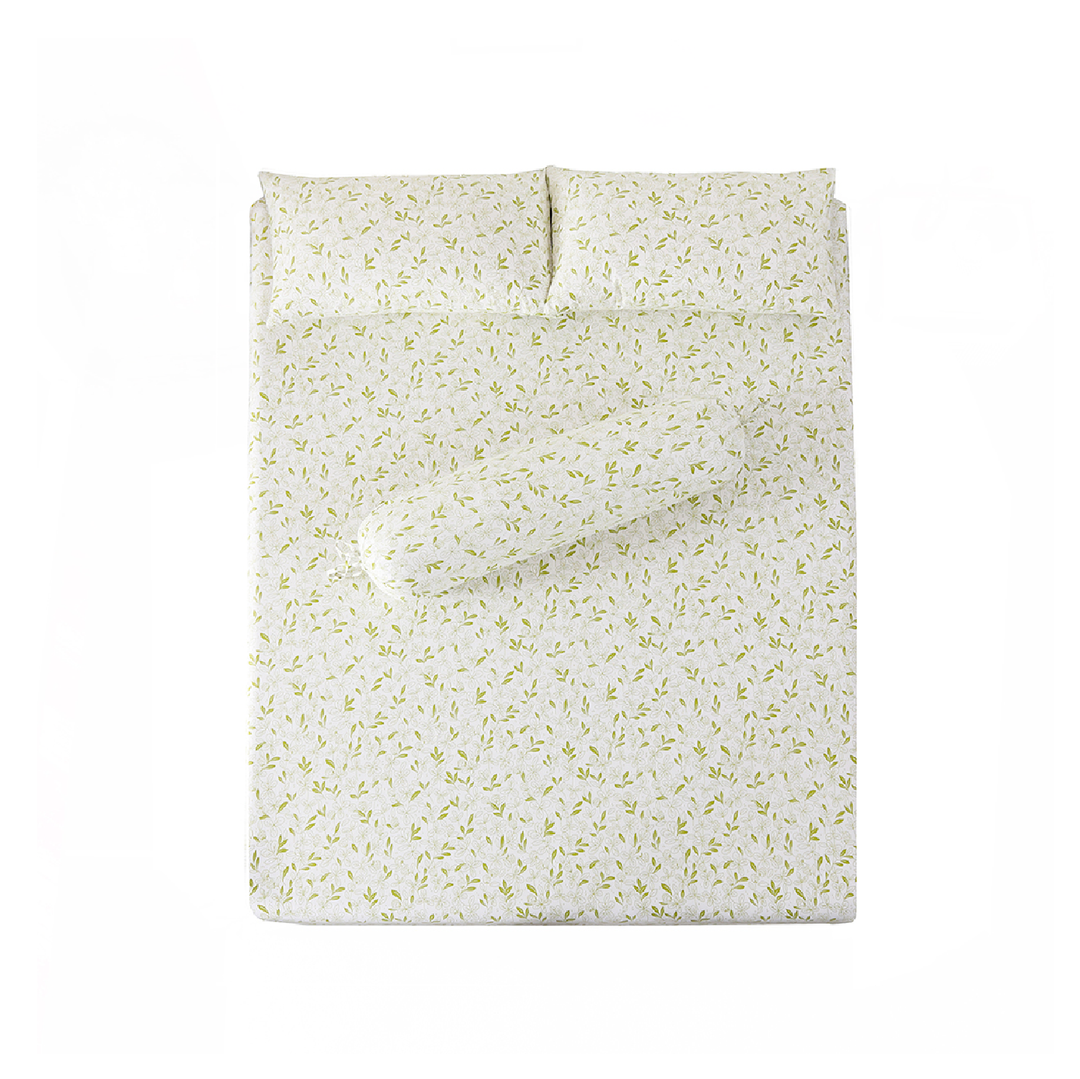 Contempo Jovana 100% Cotton Fitted Sheet Set