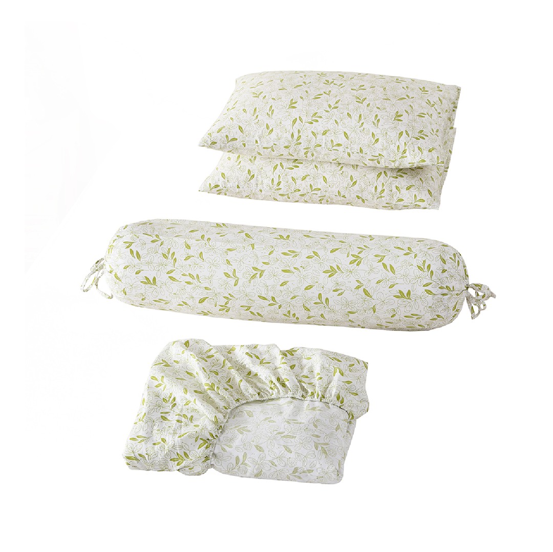 Contempo Jovana 100% Cotton Fitted Sheet Set