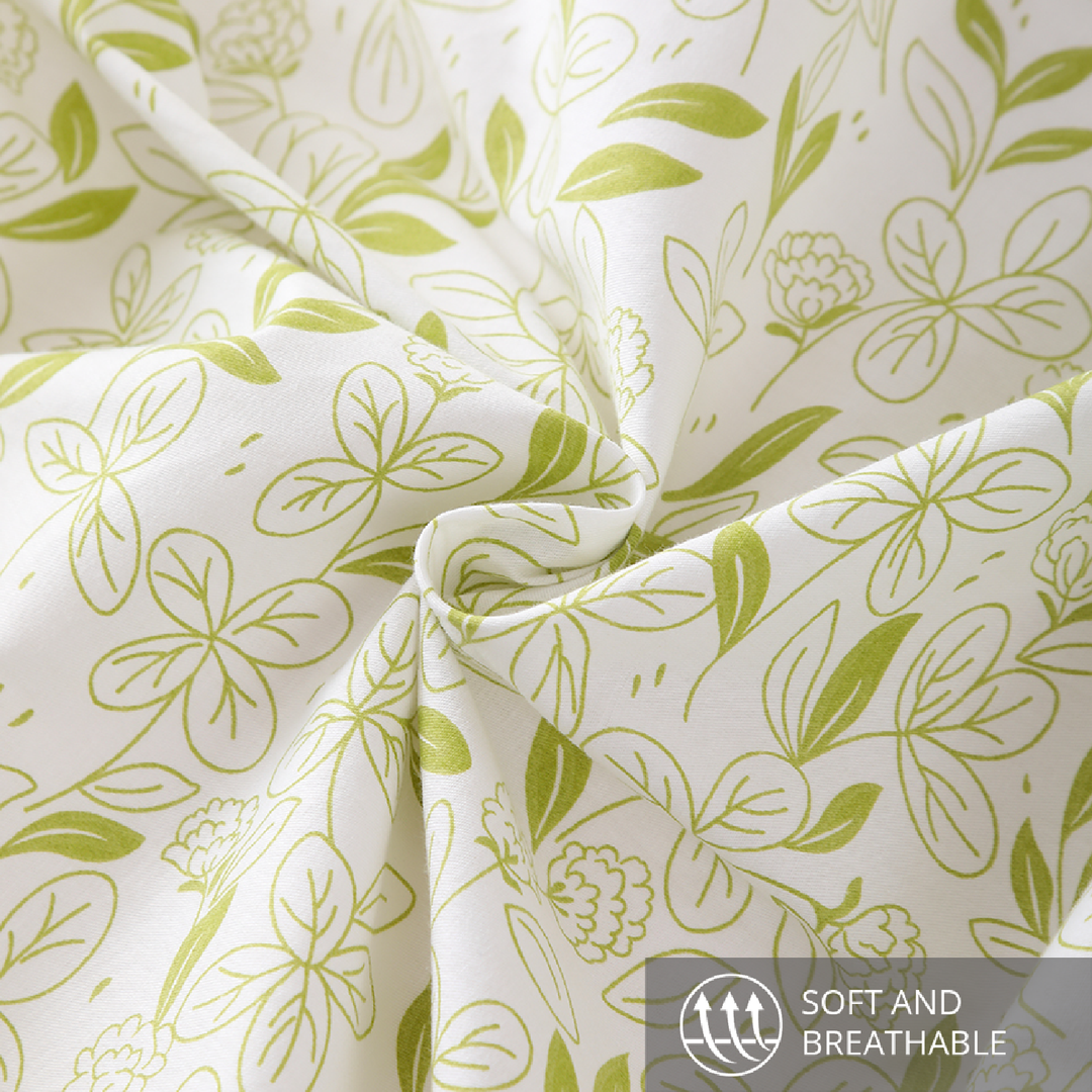 Contempo Jovana 100% Cotton Quilt Cover Set