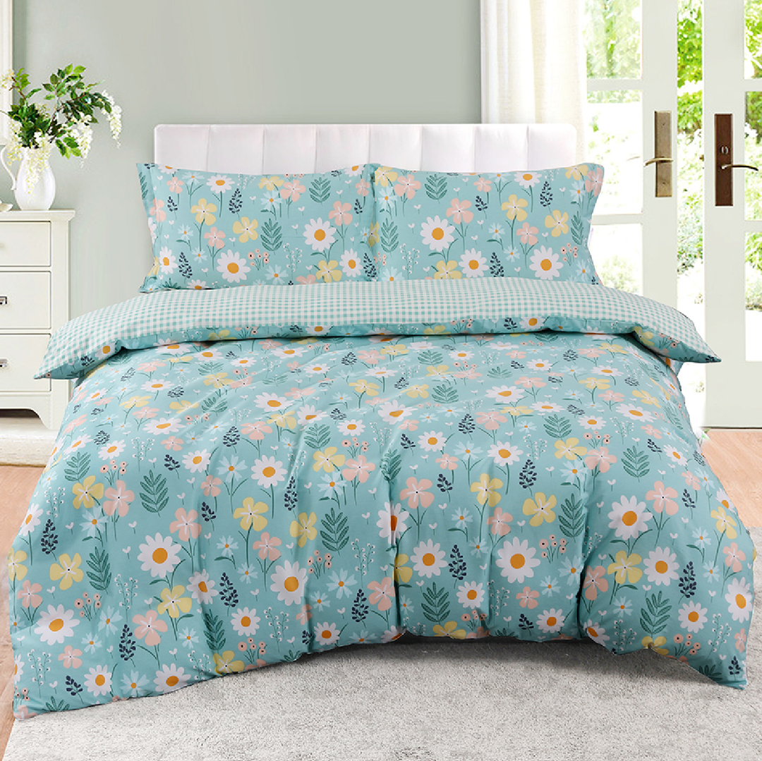 Inspire Kalista 100% Cotton Quilt Cover Set