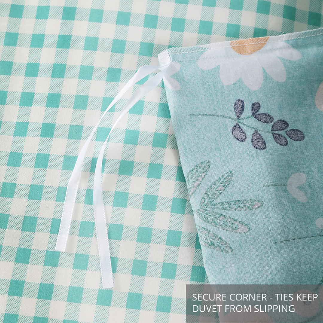 Inspire Kalista 100% Cotton Quilt Cover Set