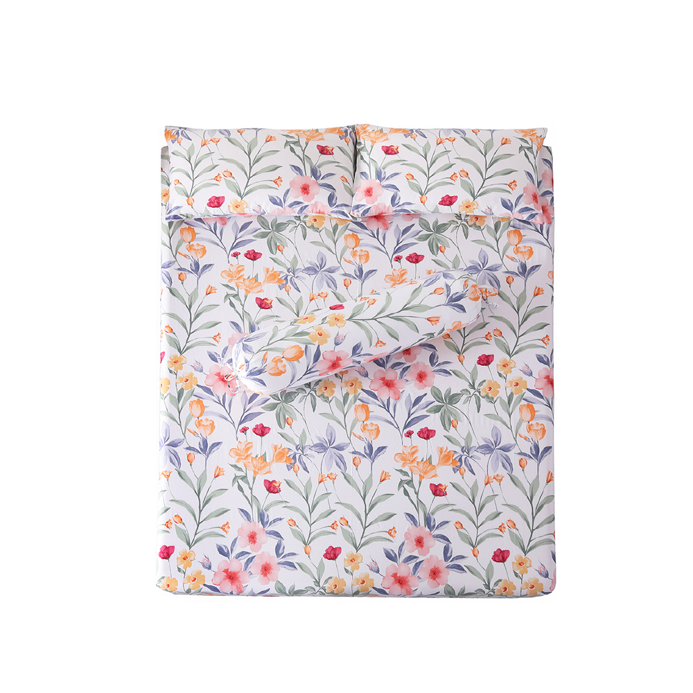 ⚡FLASH SALE⚡ Contempo Kyler 100% Cotton Fitted Sheet Set