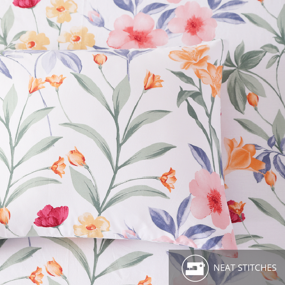 ⚡FLASH SALE⚡ Contempo Kyler 100% Cotton Fitted Sheet Set