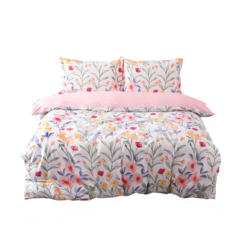 Contempo Kyler 100% Cotton Quilt Cover Set