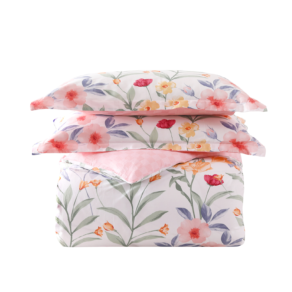 Contempo Kyler 100% Cotton Quilt Cover Set