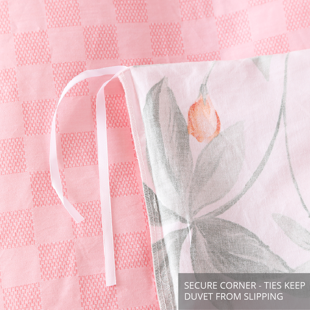 Contempo Kyler 100% Cotton Quilt Cover Set