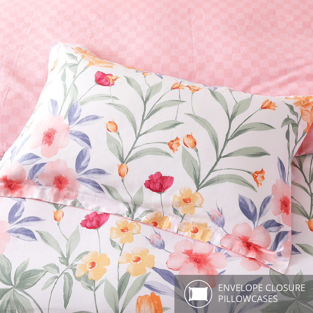 Contempo Kyler 100% Cotton Quilt Cover Set