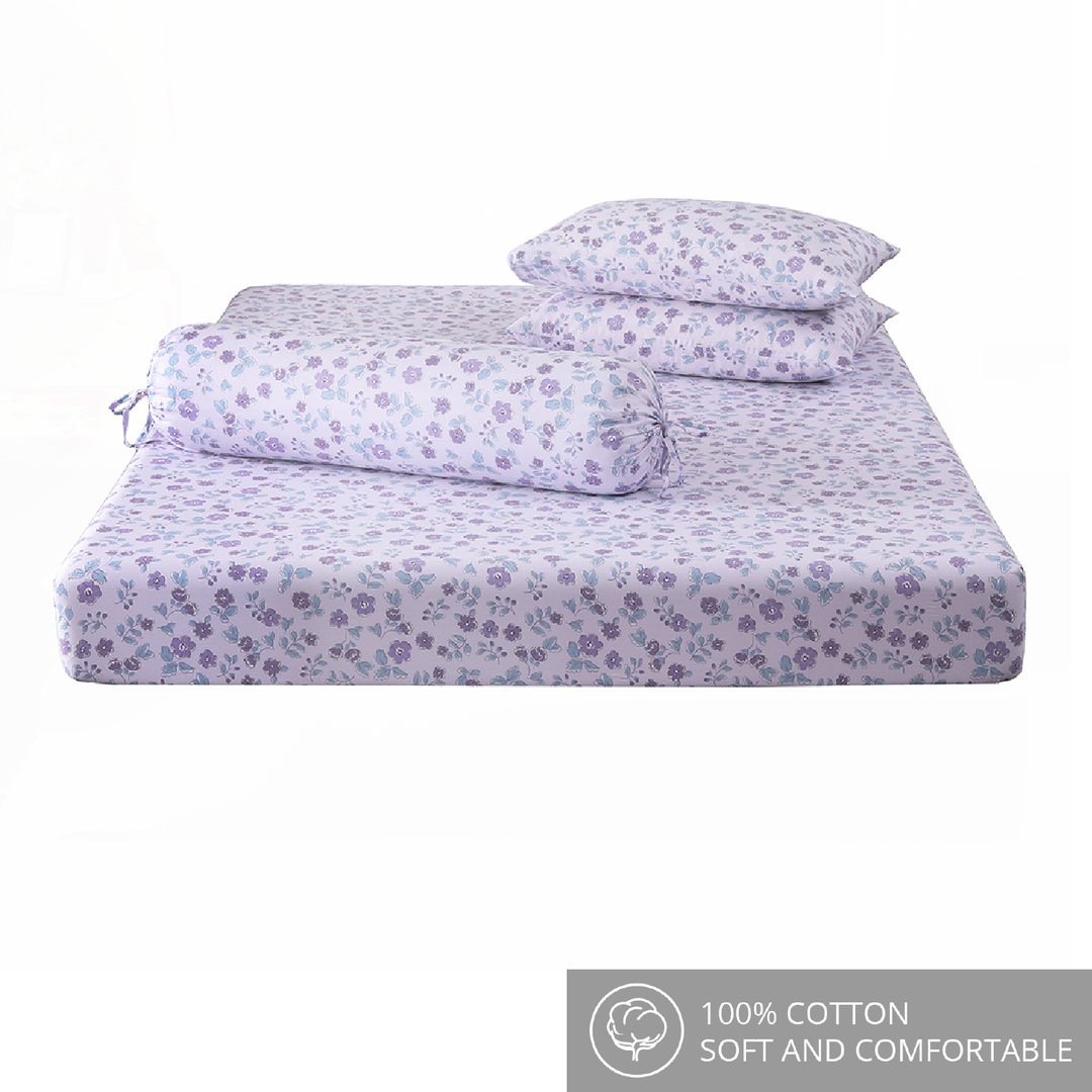 ⚡FLASH SALE⚡ Inspire Matilda 100% Cotton Fitted Sheet Set