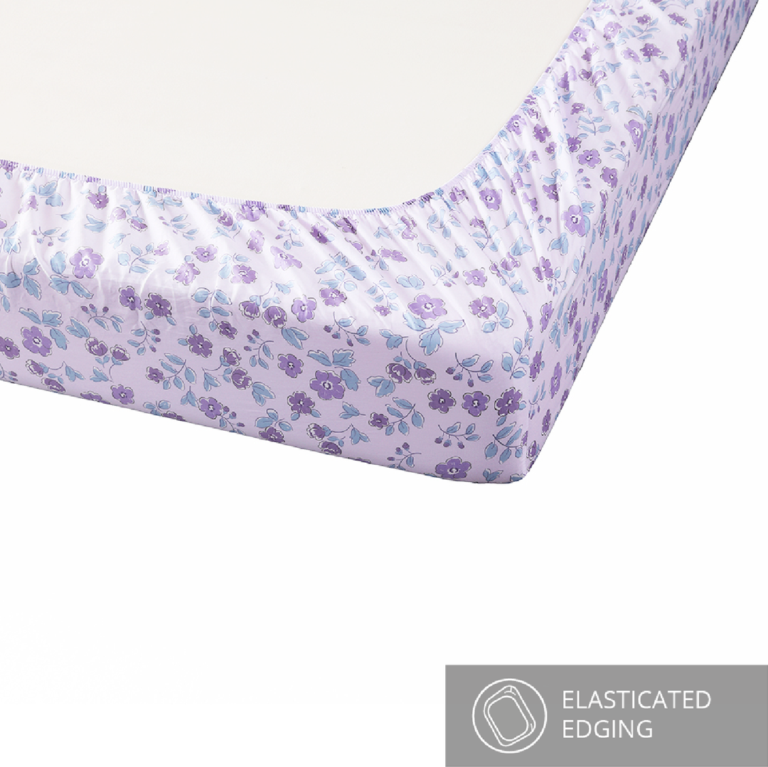 ⚡FLASH SALE⚡ Inspire Matilda 100% Cotton Fitted Sheet Set