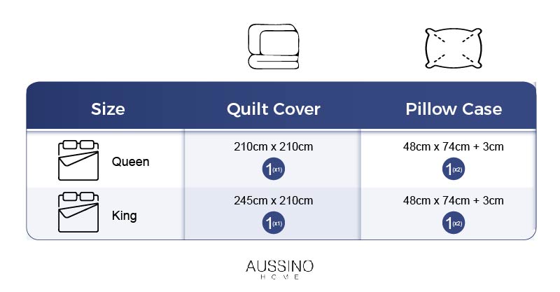 Royal Symphony Orienblizz 100% Cotton Quilt Cover Set - Aussino Malaysia