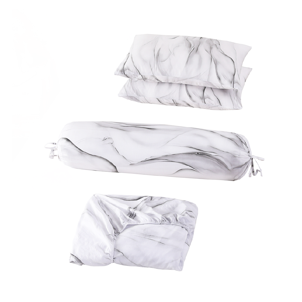 Contempo Mistee 100% Cotton Fitted Sheet Set