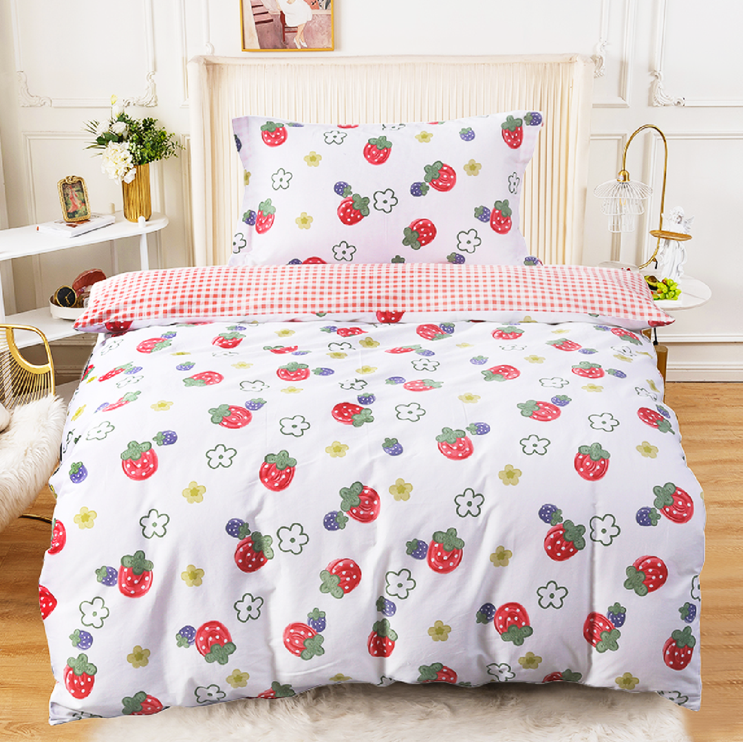 Aussino Kids Muffin 100% Cotton Quilt Cover Set