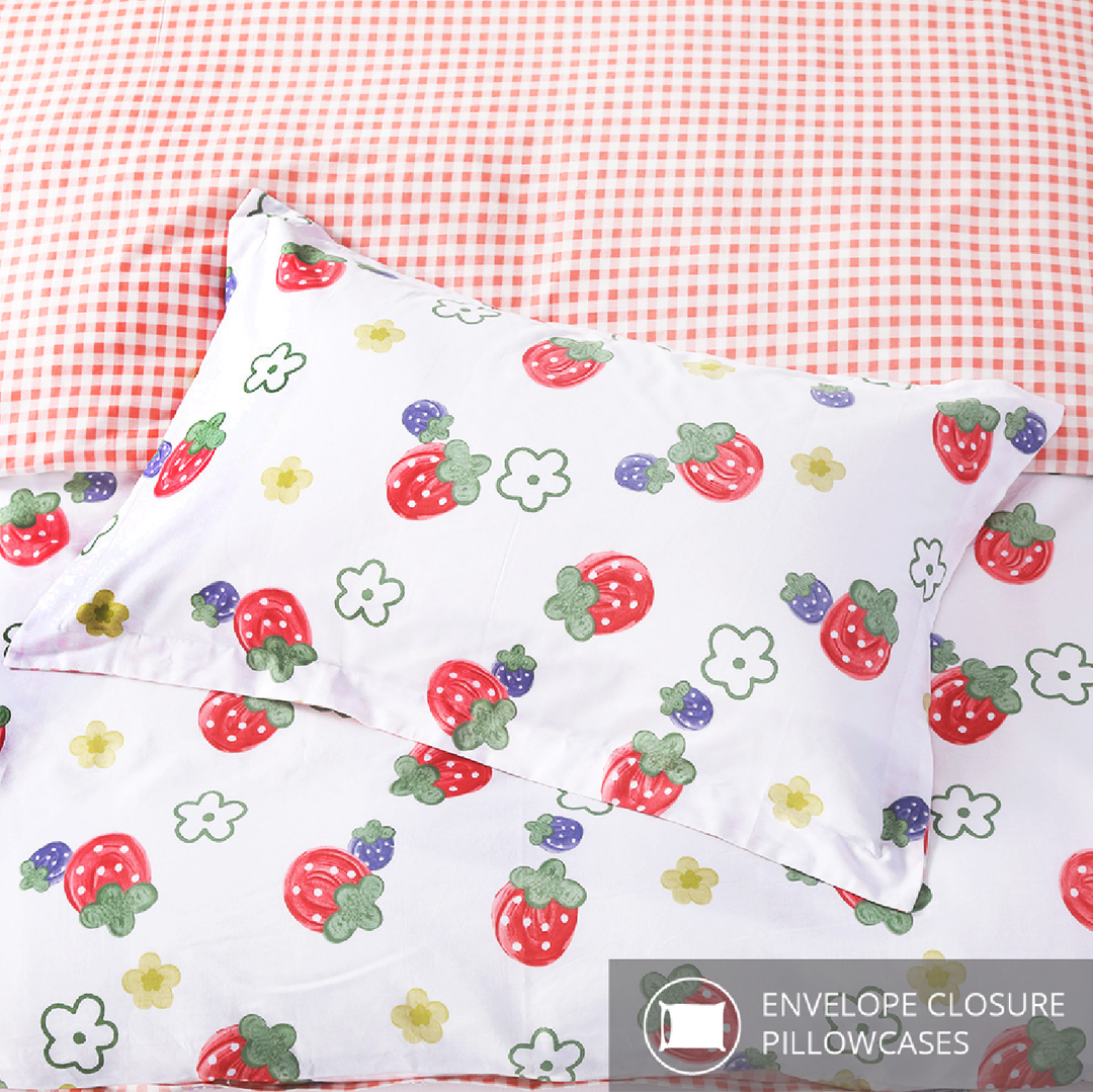 Aussino Kids Muffin 100% Cotton Quilt Cover Set