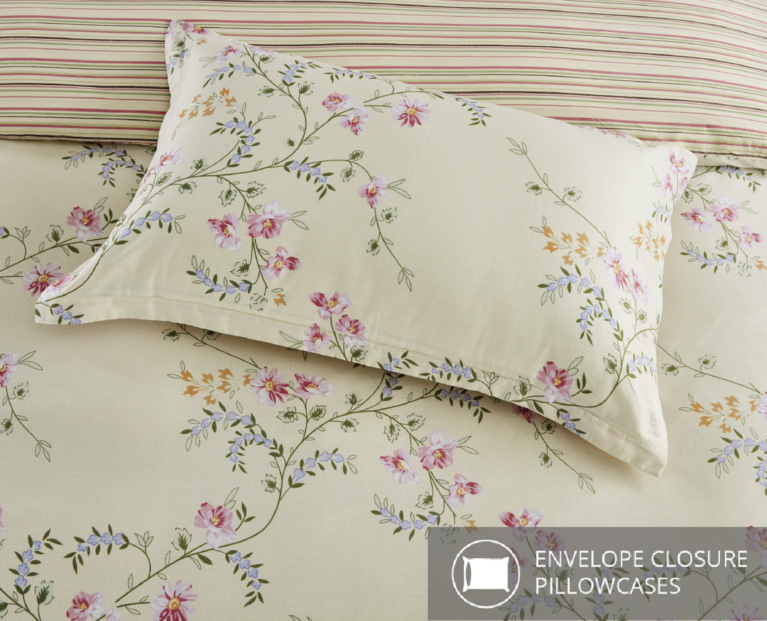 Contempo Anya 100% Cotton Quilt Cover Set