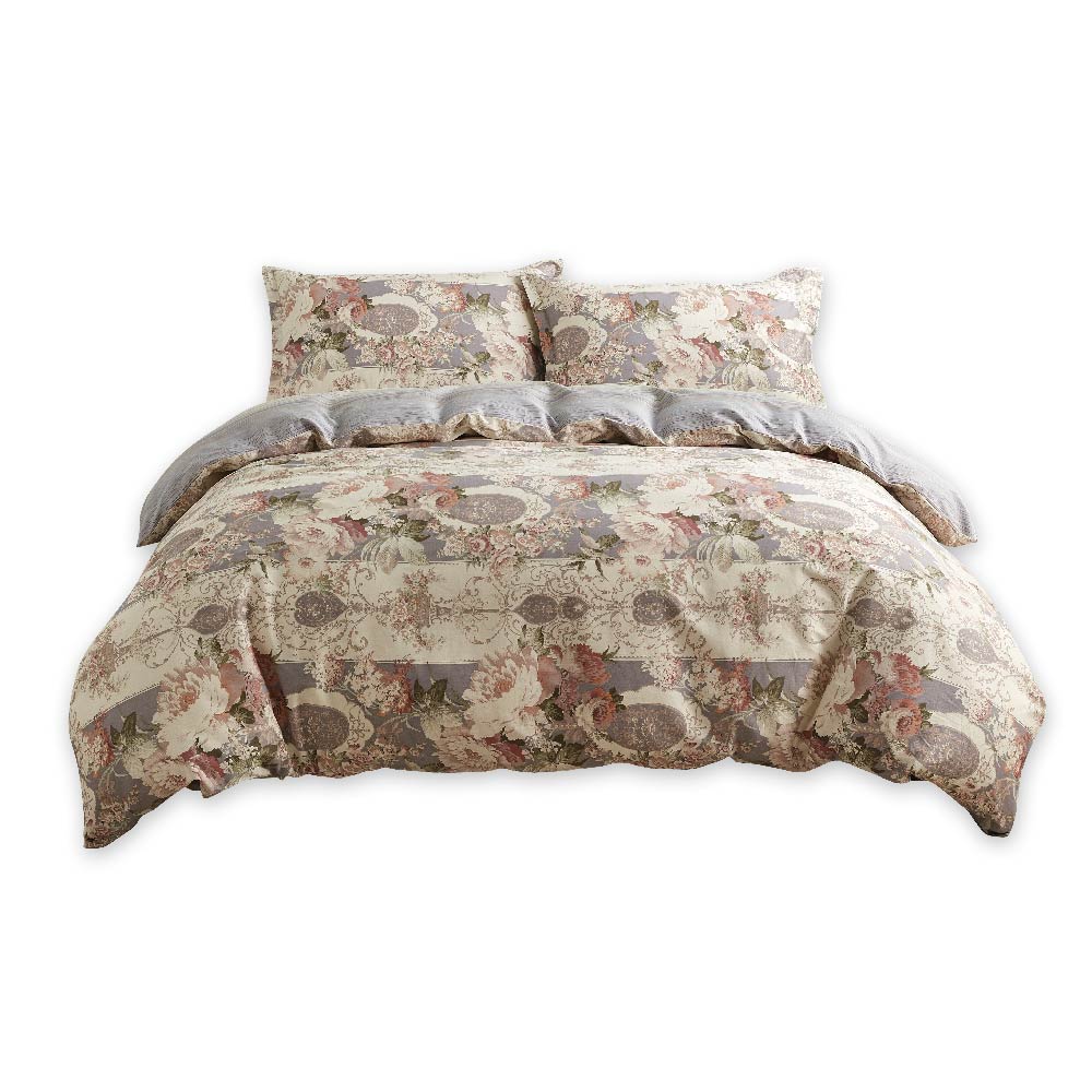 Royal Symphony Orienblizz 100% Cotton Quilt Cover Set - Aussino Malaysia