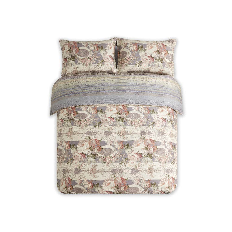 Royal Symphony Orienblizz 100% Cotton Quilt Cover Set - Aussino Malaysia