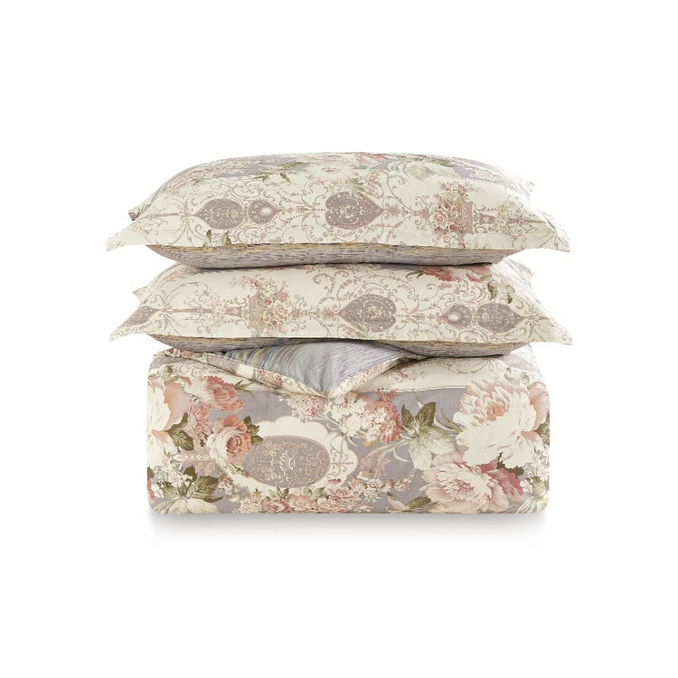 Royal Symphony Orienblizz 100% Cotton Quilt Cover Set - Aussino Malaysia
