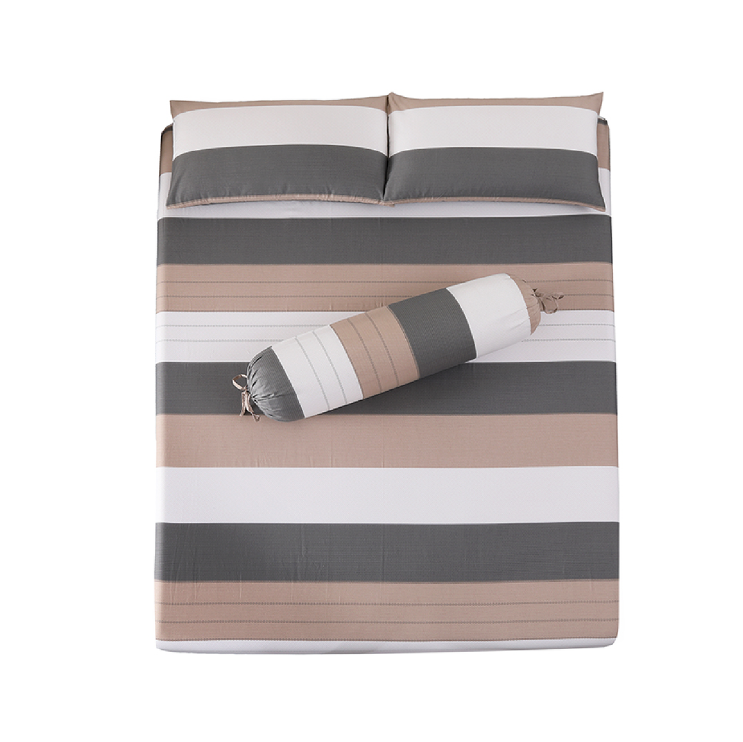 Inspire Pierson 100% Cotton Fitted Sheet Set