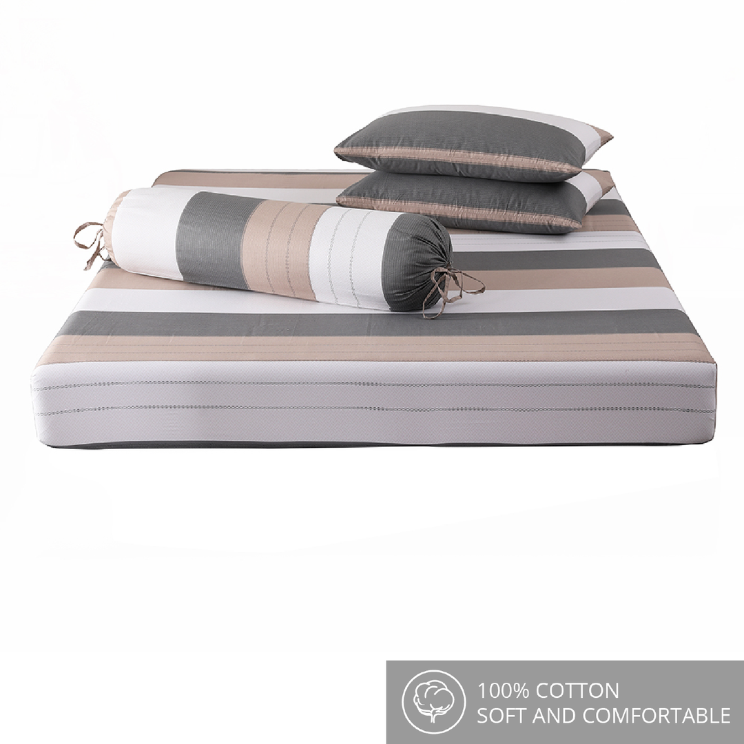Inspire Pierson 100% Cotton Fitted Sheet Set