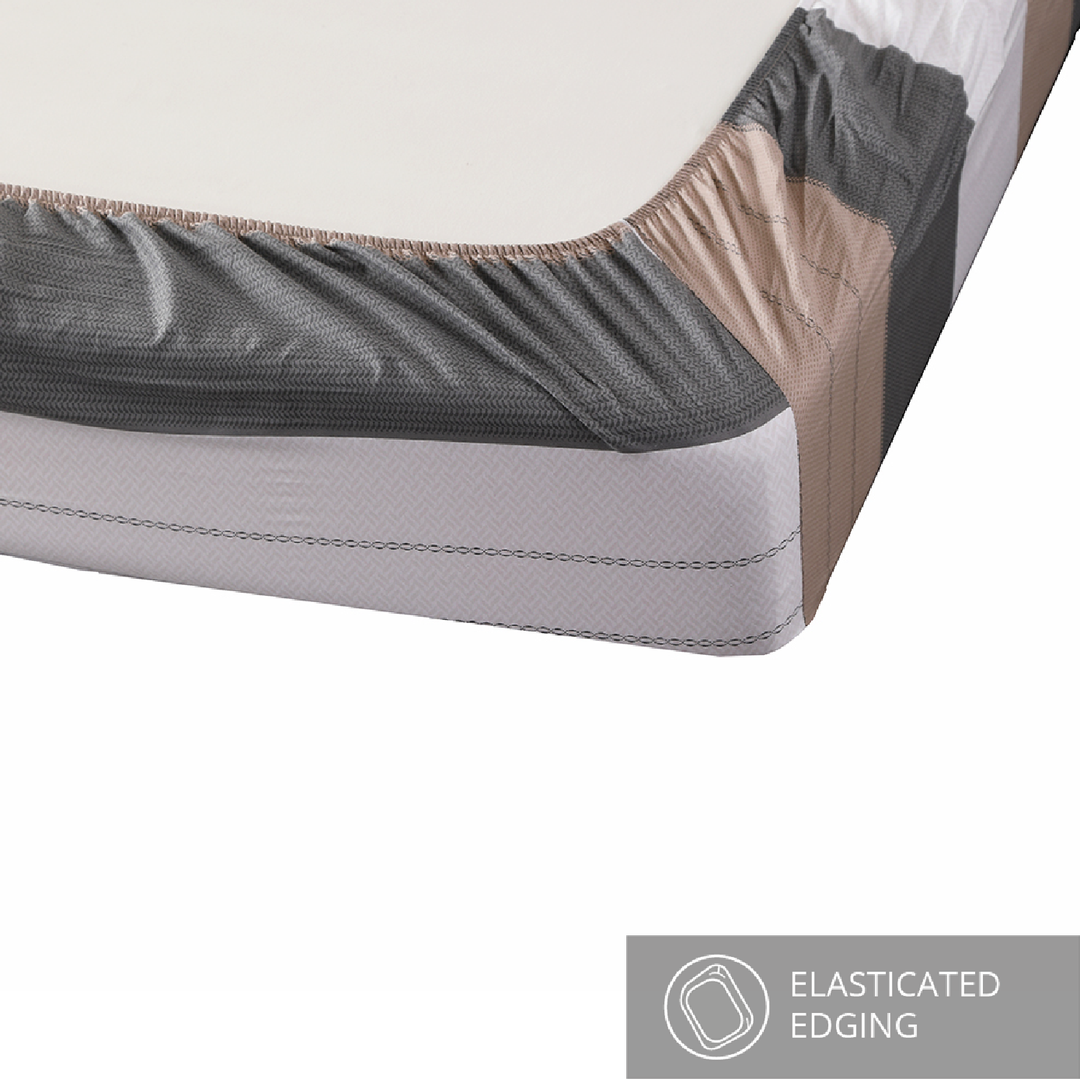 Inspire Pierson 100% Cotton Fitted Sheet Set